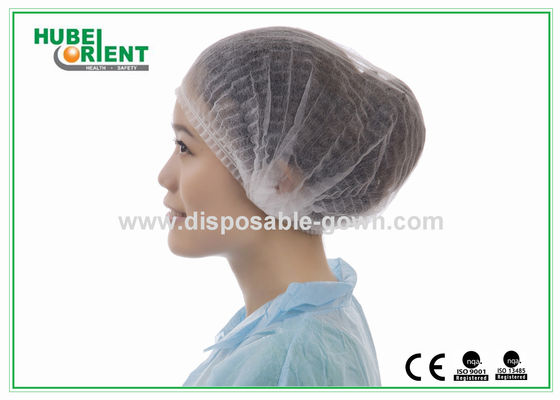 All Size Double Elastic Disposable Mob Cap 25g/M2