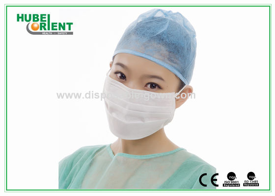 Anti - Static disposable face masks 2 Ply 3 Ply 50pcs / bag