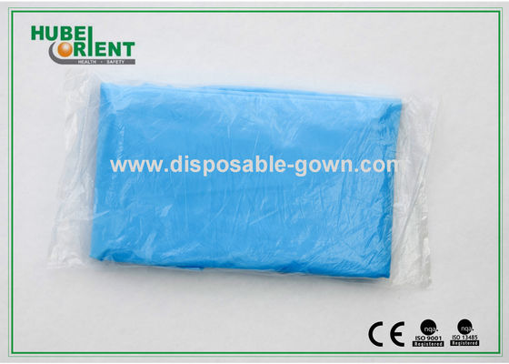 Hospital Long Sleeve Disposable CPE Gown With Thumb Cuff