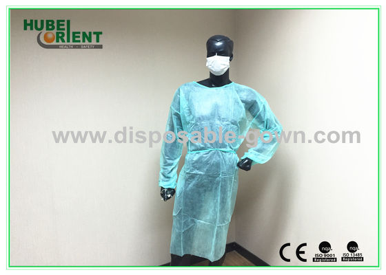 Single Use Medical SMS Isolation Gown With Long Sleeves