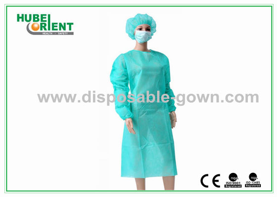 Single Use Medical SMS Isolation Gown With Long Sleeves