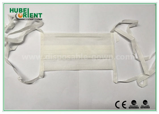 Non Stimulating Nonwoven Disposable Tie On Face Mask