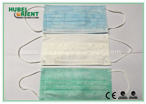Bacterial Prevention Type IIR Disposable Face Mask With Earloop