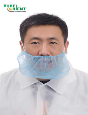 Hygienic Dust Free Double Elastic Disposable Nonwoven Beard Cover