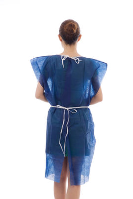 Single Use Nonwoven Patient Gown Without Sleeves