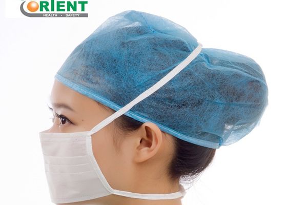 Single Use Non Irritating Medical Tie On Face Mask 9*18cm