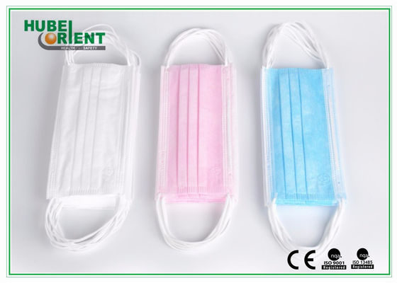 Multilayer Single Face Mask Disposable Non Woven Selling Of Face 3 Ply Manufacturers 3 layer Earloop
