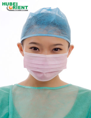 Non Stimulating PP+MB+PP Nonwoven Disposable Earloop Face Mask