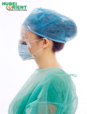 Dustproof Disposable 3 Ply Surgical Face Mask 9.5x17.5cm