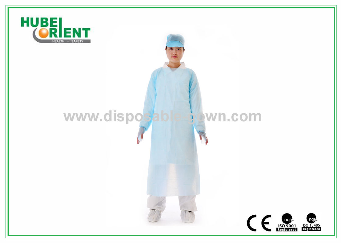 120x190cm 135x205cm Polythene Disposable Protective Gown