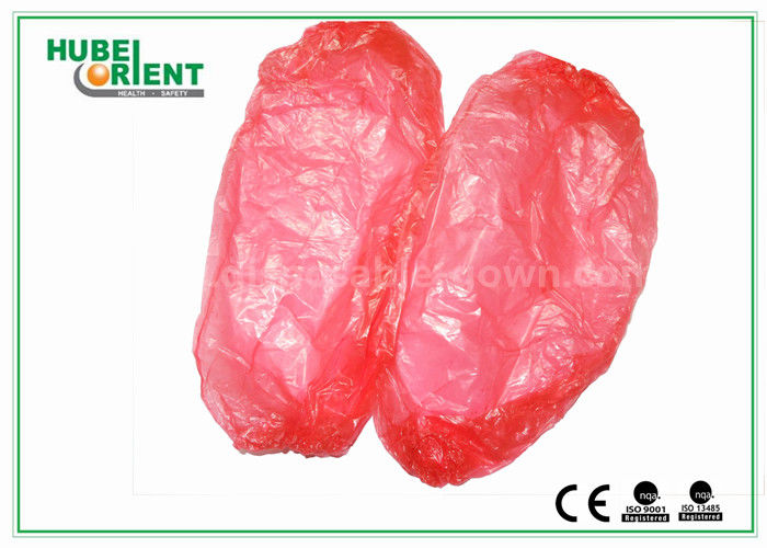 PE Waterproof Disposable Head Cap Light Weight For Hospital / Clinic Polyethene Material