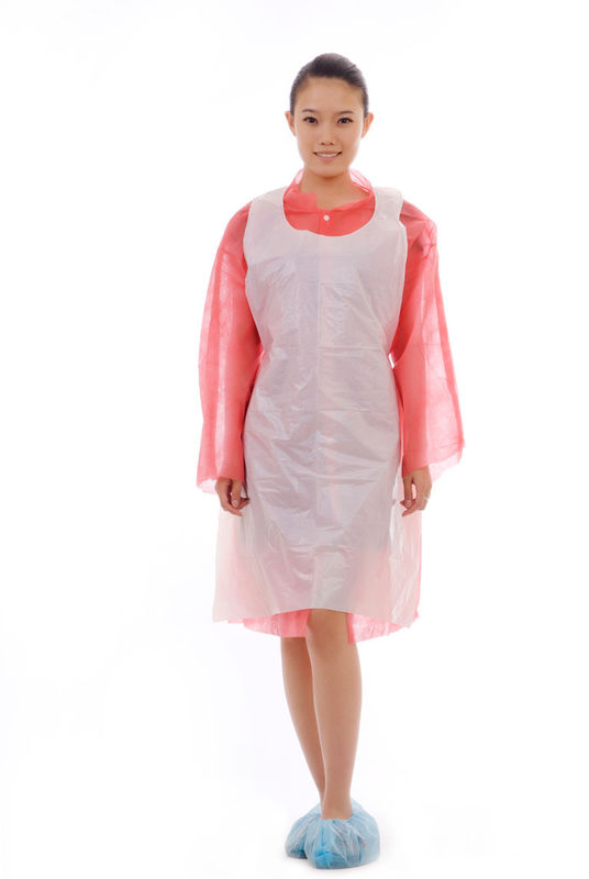 Embossed Process Economical Friendly Disposable PE Apron Without Sleeves