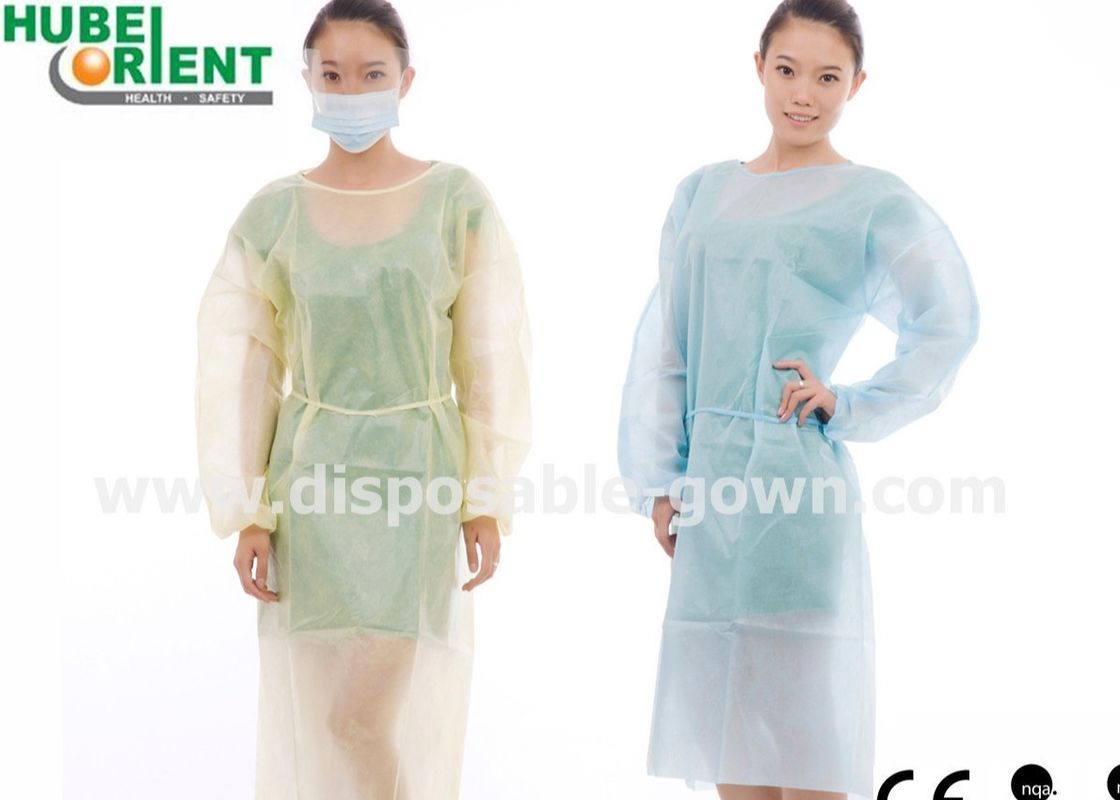 Non Woven SMS Medical Disposable Isolation Gown