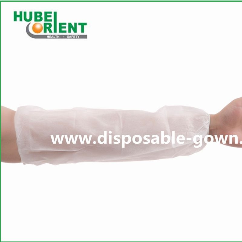 Non Irritating 30g/m2 Nonwoven Disposable Oversleeves For Factory