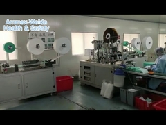 Disetujui EN14683/ASTMF2100 Mask wajah bedah sekali pakai dengan dasi untuk rumah sakit/klinik