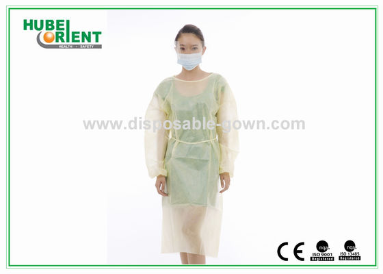 Eco Friendly Breathable SMS Disposable Surgical Scrubs with Elastic Wrist