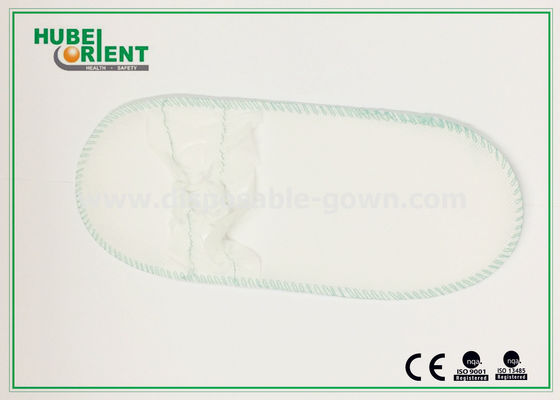 Open Toe disposable hotel slippers , General Salon disposable shower slippers