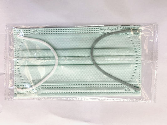 Colored Earloop Adult Nonowoven Disposable Face Mask No Reuse Breathable