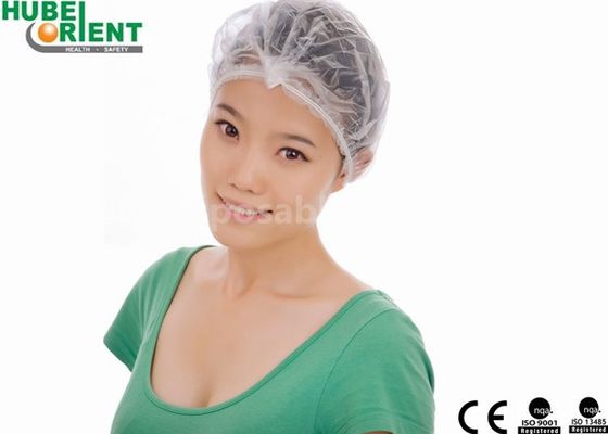 Double Elastic Round Disposable Mob Cap For Clean Environment
