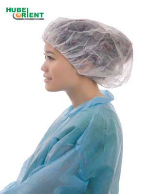 Single Elastic Disposable Non Woven Surgical Bouffant Cap