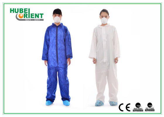 Type 5 6 Disposable SMS Microporous Non Woven Coverall Suit